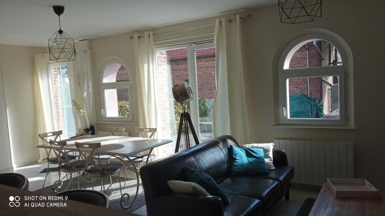 Au Bonheur Des Anes - Gite Topaze Le Quesnoy-en-Santerre 외부 사진